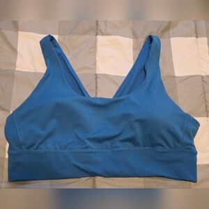 XXL Blue Women's HYBA Pulse Sports Bra
